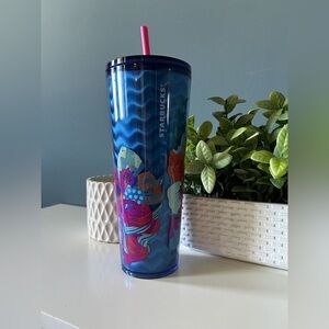 Starbucks Summer 2024 Blue Waves Tumbler NEW